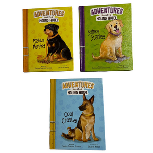 Adventures at Hound Hotel Three Capstone Hardcover Books Set